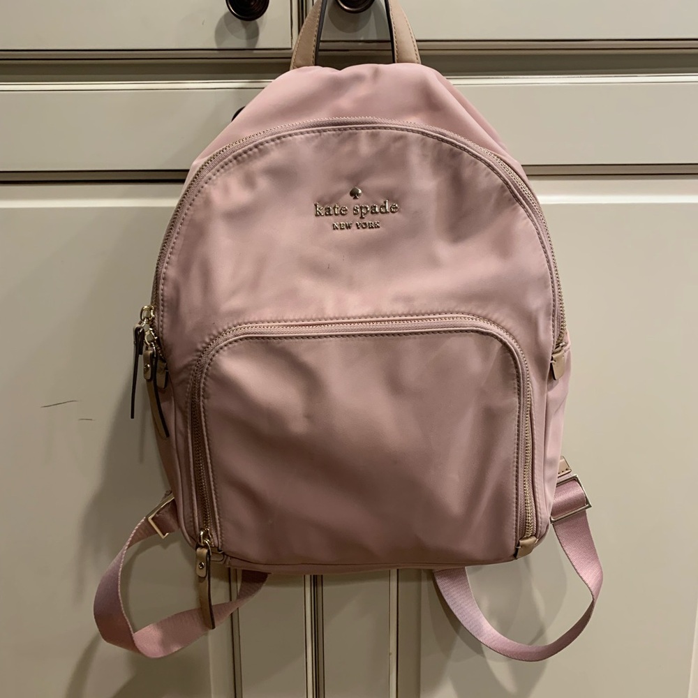 Kate Spade light pink nylon Backpack